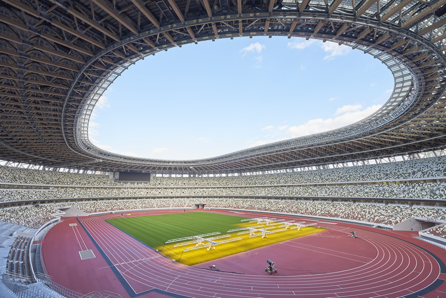 国立競技場 Copyright : JAPAN SPORT COUNCIL